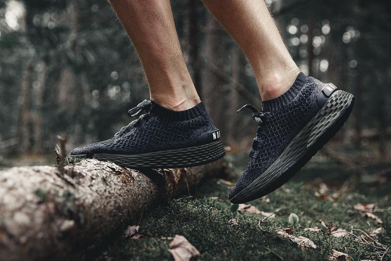 Nobull Ivy Knit Runner Men's Running Shoes Black | USA K1098O